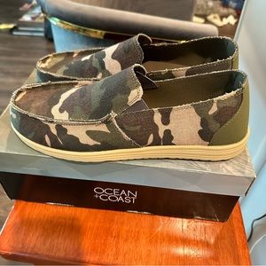 Brand New Ocean Coast Men’s slides. Size 11 1/2